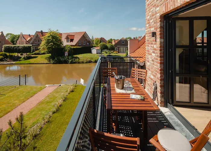 Küsten Ost Direkte Wasserlage, 2 Balkone, 90qm Apartment *